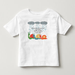 T-shirt Pour Les Tous Petits Petit escargot