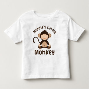 T-shirt Pour Les Tous Petits Petit singe de Nonnas