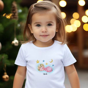 T-shirt Pour Les Tous Petits Petite fille douce