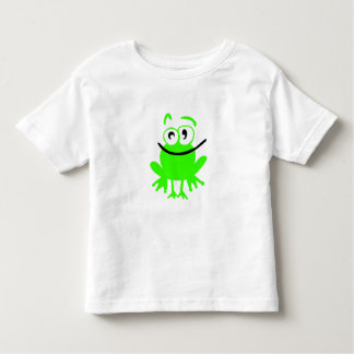 T-shirt Pour Les Tous Petits Petite grenouille heureuse