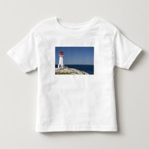 T-shirt Pour Les Tous Petits Phare à Peggy's Cove, Nouvelle-Écosse, Canada.