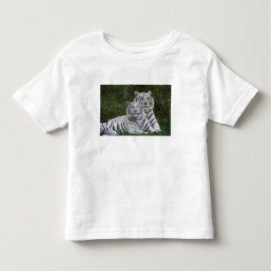T-shirt Pour Les Tous Petits Phase blanche, Tigre du Bengale, Tigre du Tigre, T