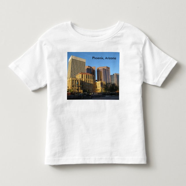 T-shirt Pour Les Tous Petits Phoenix, Arizona Centre-ville (Devant)