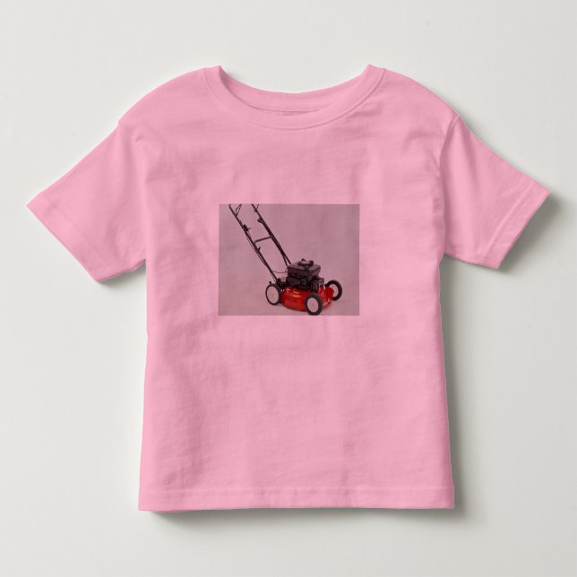 T-shirt Pour Les Tous Petits Photo de tondeuse à gazon (Devant)