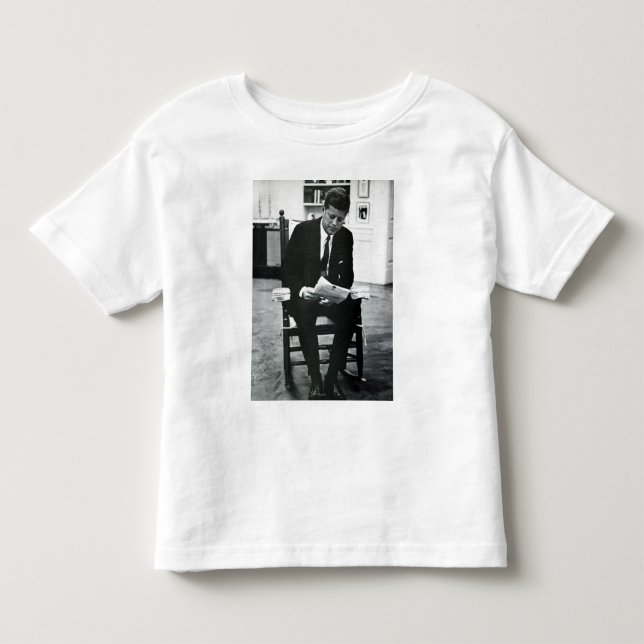 T-shirt Pour Les Tous Petits Photographie de John F. Kennedy 2 (Devant)