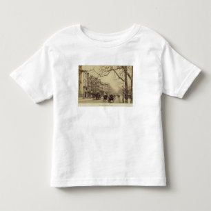 T-shirt Pour Les Tous Petits Piccadilly faisant face à l'est, (photo de sépia)