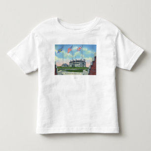 T-shirt Pour Les Tous Petits Pièce de commandant dans le vieux château franç