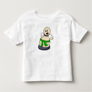 T-shirt Pour Les Tous Petits Pièce d'échecs Patrouille aux échecs