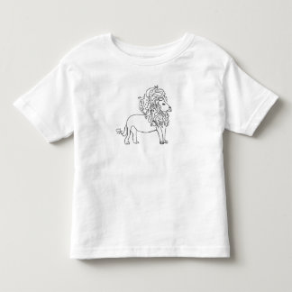 T-shirt Pour Les Tous Petits Pièce en t d'enfant en bas âge - lion