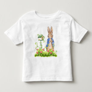 T-shirt Pour Les Tous Petits Pierre le lapin dans son jardin