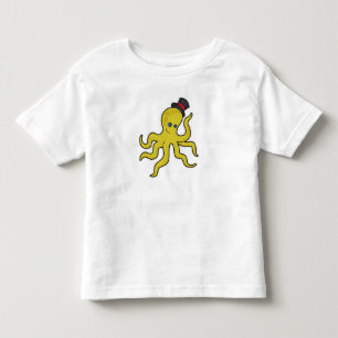 T-shirt Pour Les Tous Petits Pieuvre avec Casquette