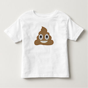 T-shirt Pour Les Tous Petits Pile de Poo Emoji