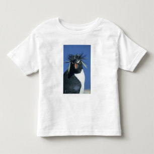 T-shirt Pour Les Tous Petits Pingouin de Rockhopper (Eudyptes chrysocome)