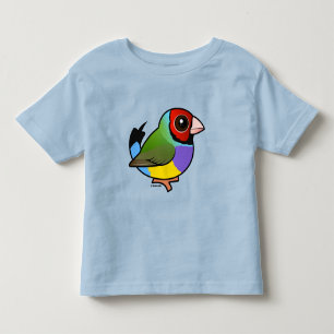 T-shirt Pour Les Tous Petits Pinson de Gouldian