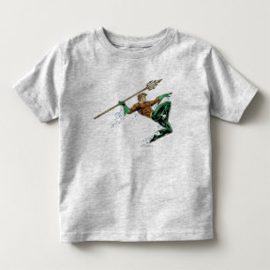 T-shirt Pour Les Tous Petits Pique-nique Aquaman avec Spear