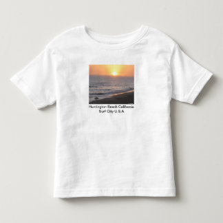 T-shirt Pour Les Tous Petits Plage de Huntington "Surf City"