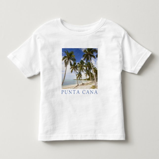 T-shirt Pour Les Tous Petits Plage de Punta Cana | République dominicaine (Devant)