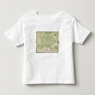 T-shirt Pour Les Tous Petits Plan de Davenport, le comté de Scott, état de