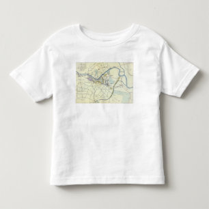 T-shirt Pour Les Tous Petits Plan de Lucknow montrant des opérations