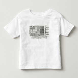 T-shirt Pour Les Tous Petits Plan du palais et du jardin