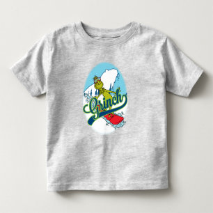 T-shirt Pour Les Tous Petits Planche à neige du Grinch