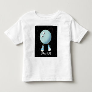 T-shirt Pour Les Tous Petits Planet Uranus & Stars