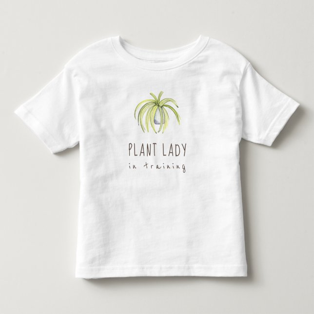 T-shirt Pour Les Tous Petits Plante Lady en formation (Devant)