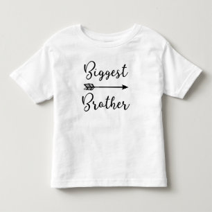 T-shirt Pour Les Tous Petits Plus grand frère ~ Frère Designs Flèche
