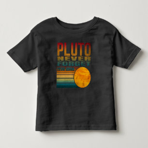 T-shirt Pour Les Tous Petits Pluto n'oublie jamais