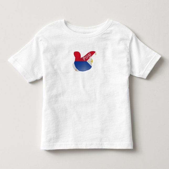 T-shirt Pour Les Tous Petits Pogi "Handsome", Philippin, Pinoy humoristique (Devant)