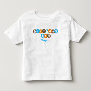 T-shirt Pour Les Tous Petits Points Enfants d'anniversaire Personnalisé