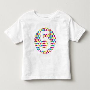 T-shirt Pour Les Tous Petits Points heureux -5