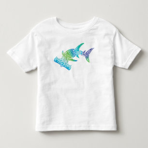 T-shirt Pour Les Tous Petits Poisson-marteau d'Ombre