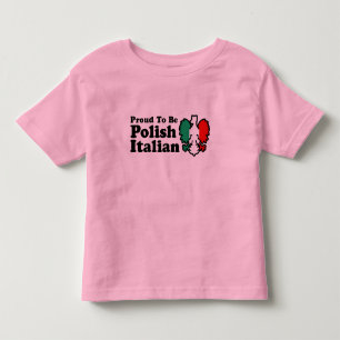 T-shirt Pour Les Tous Petits polonais italien