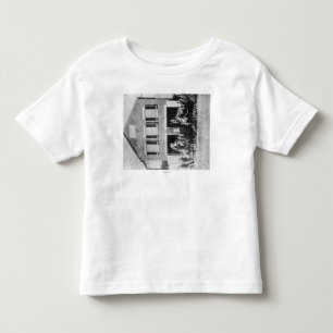 T-shirt Pour Les Tous Petits Pompiers avec l'équipement en dehors de la bouche