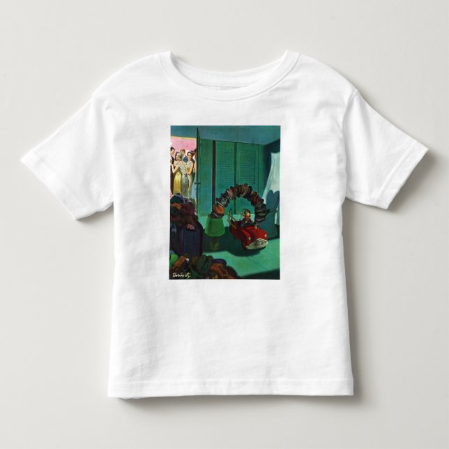 T-shirt Pour Les Tous Petits Pont en casquette (Devant)