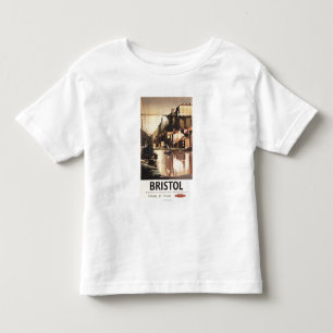 T-shirt Pour Les Tous Petits Pont suspendu et bateaux de Clifton