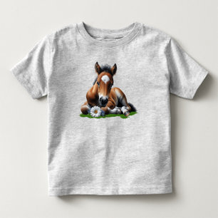 T-shirt Pour Les Tous Petits Pony Foal