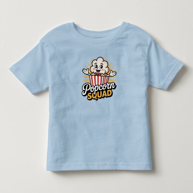 T-shirt Pour Les Tous Petits Popcorn Squad (Devant)