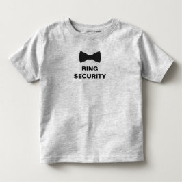 T-shirt Pour Les Tous Petits Porte-anneau de sécurité