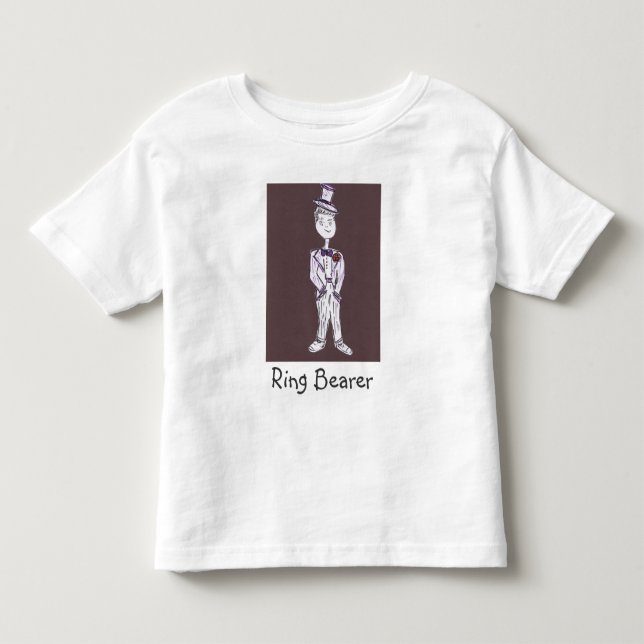 T-shirt Pour Les Tous Petits Porteur de l'anneau (Devant)