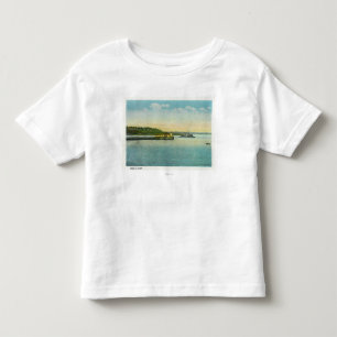 T-shirt Pour Les Tous Petits Portland, MaineView du phare d'insecte