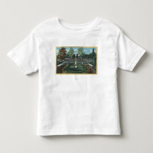 T-shirt Pour Les Tous Petits Portland, Orégon - cour italienne formelle