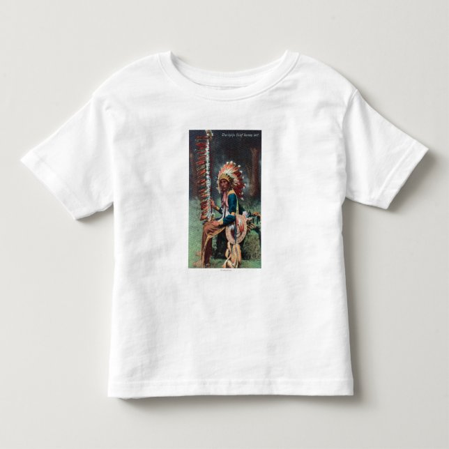 T-shirt Pour Les Tous Petits Portrait de chef d'Ehankekle (Devant)
