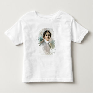 T-shirt Pour Les Tous Petits Portrait de Clara Schumann 1853