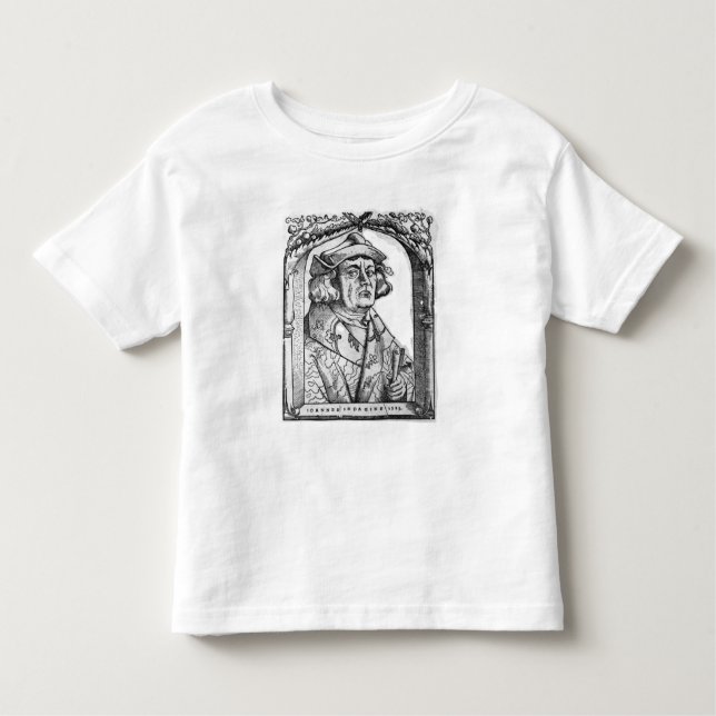 T-shirt Pour Les Tous Petits Portrait de John d'Indagine (Devant)