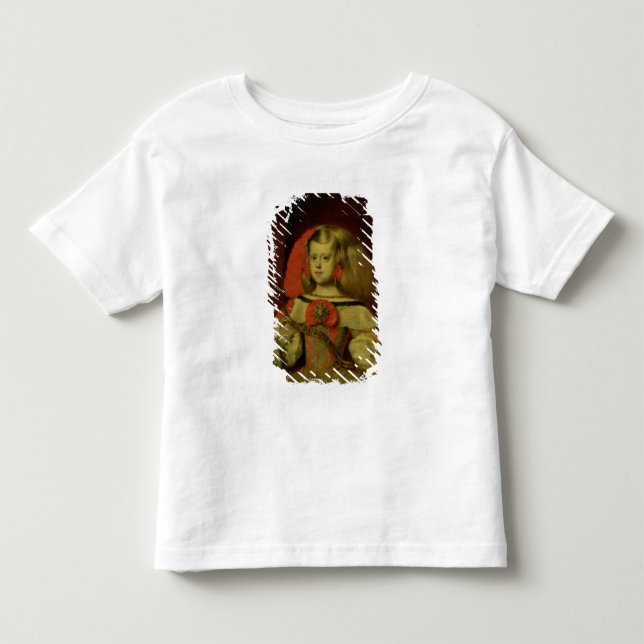 T-shirt Pour Les Tous Petits Portrait de la margarita d'Infanta (Devant)