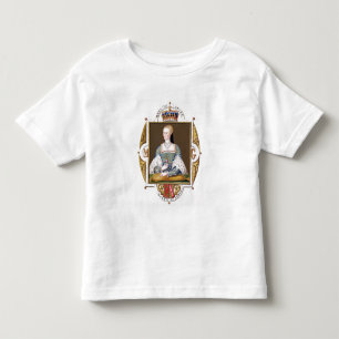 T-shirt Pour Les Tous Petits Portrait de Mary de 1515-60) reines d'apparence