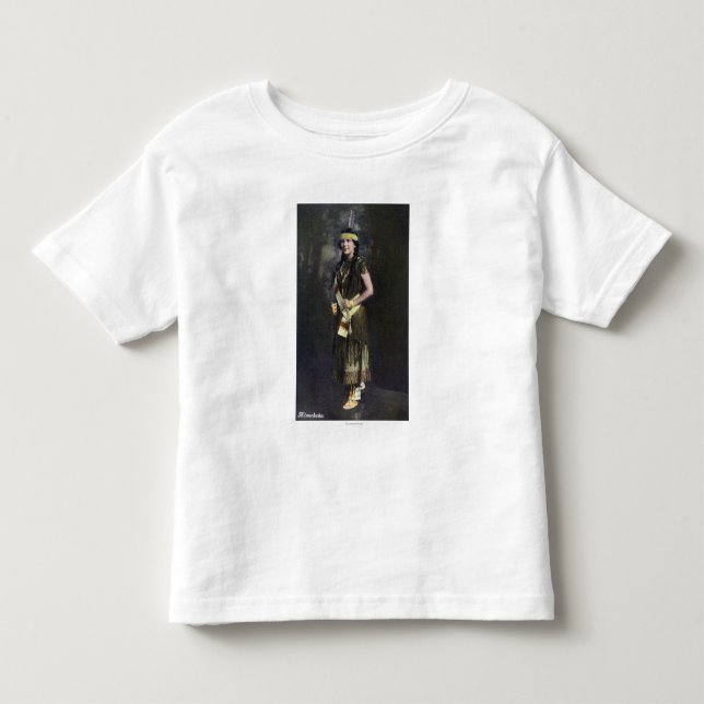 T-shirt Pour Les Tous Petits Portrait de Minnehaha (Devant)
