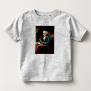 T-shirt Pour Les Tous Petits Portrait de pouce, Benjamin Franklin Père fondateu